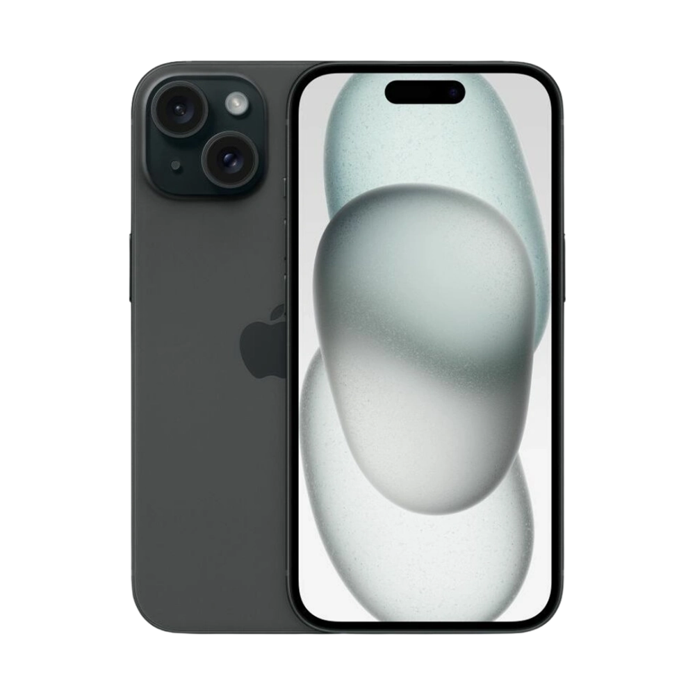 Refurbished iPhone 15 256GB Zwart Simlockvrij met Nieuwe batterij - Productfoto 2 - Back in Use