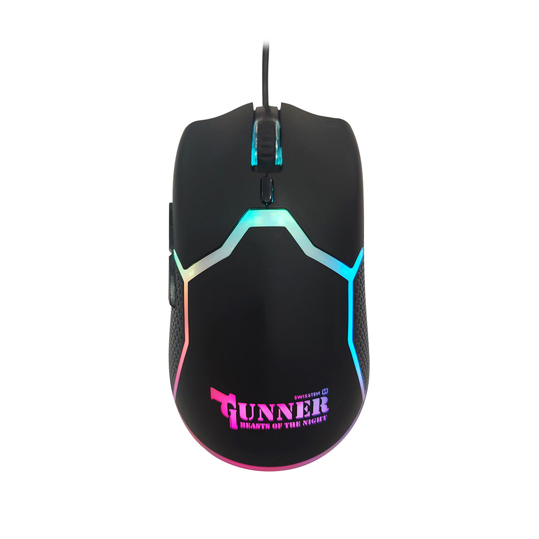 Swissten Gunner Gaming Mouse | Black