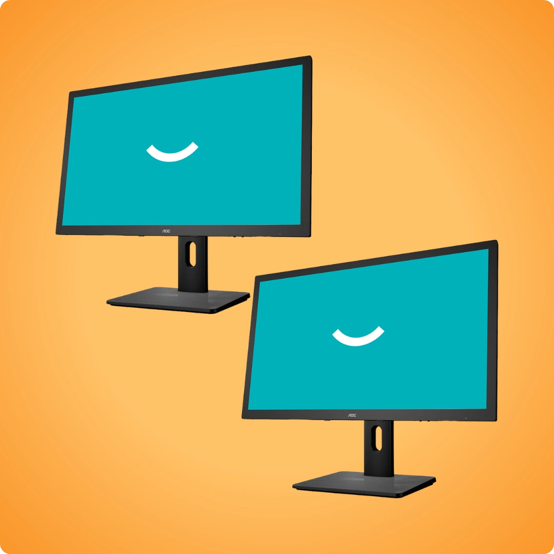AOC I2475PXQU | 23.8" | 2X Pack combiné