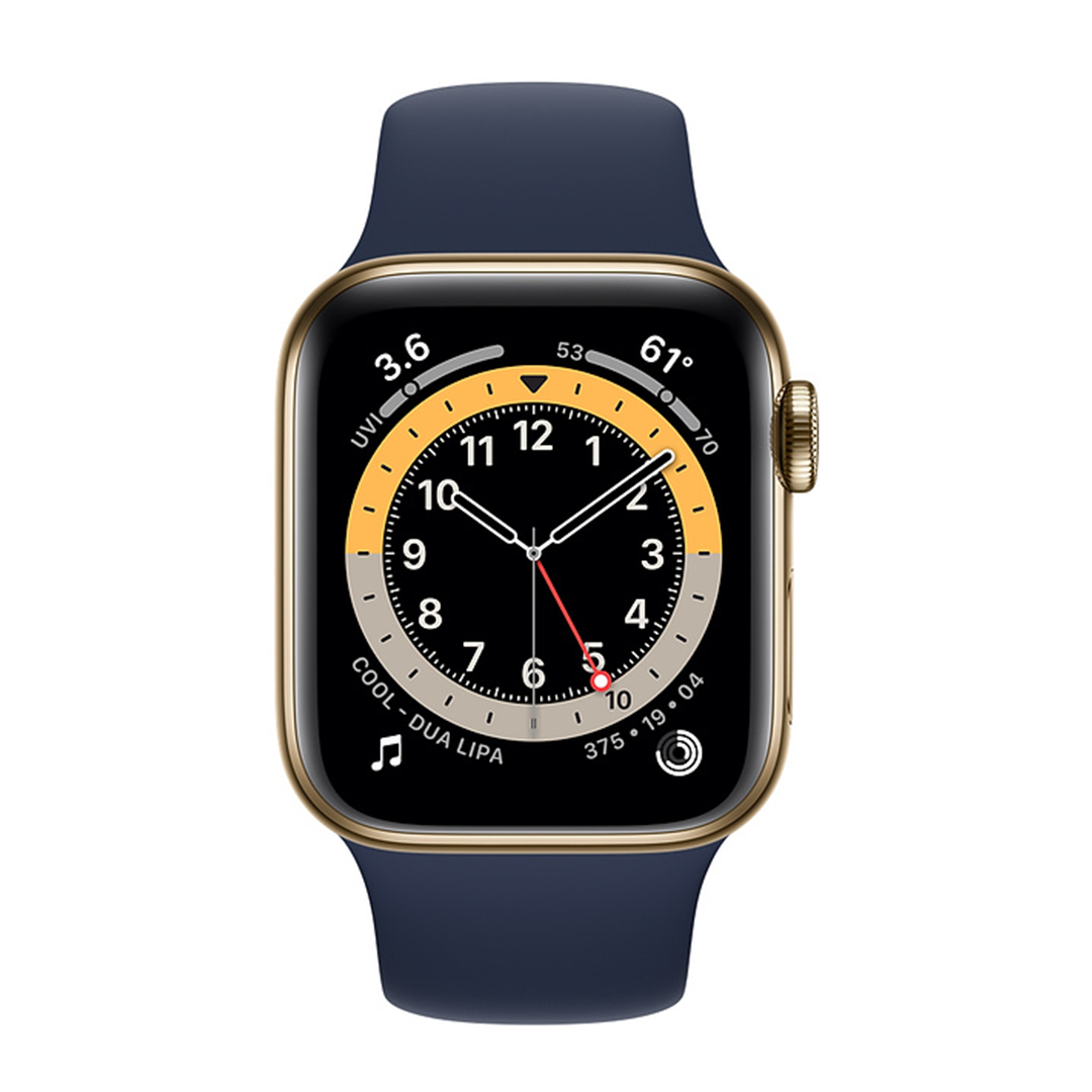 Apple Watch Series 6 40mm Gold / Deep Navy - GPS + 4G