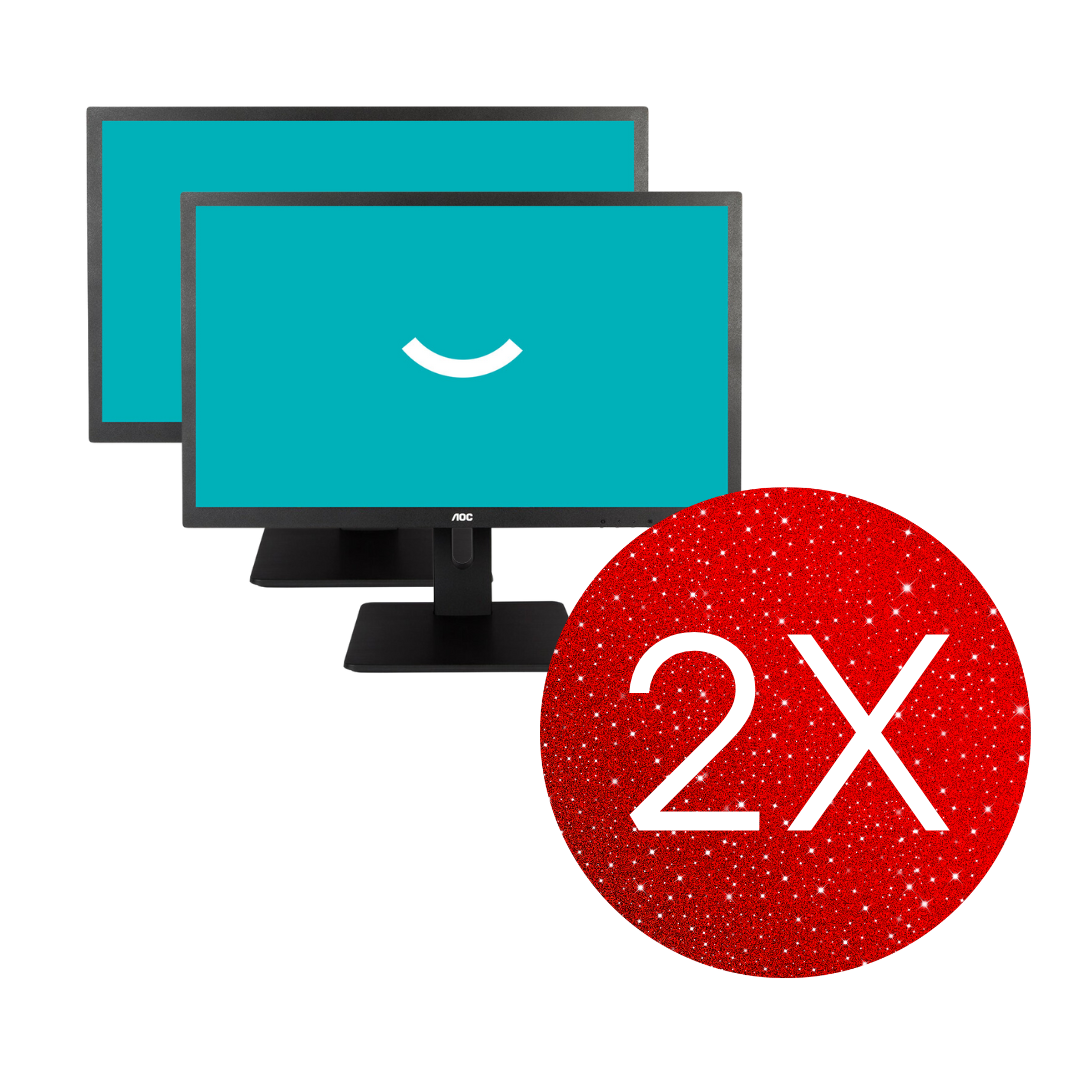 AOC I2475PXQU 2X - DOUBLE CHRISTMAS DEAL