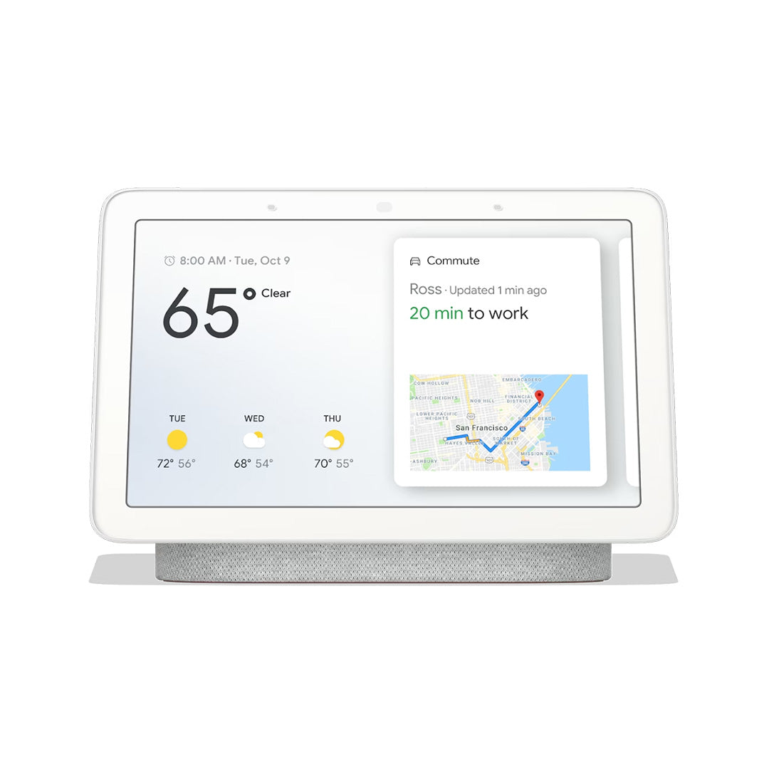 Google Nest Hub 1ère génération | Craie | Hub domotique | Neuf dans la boîte