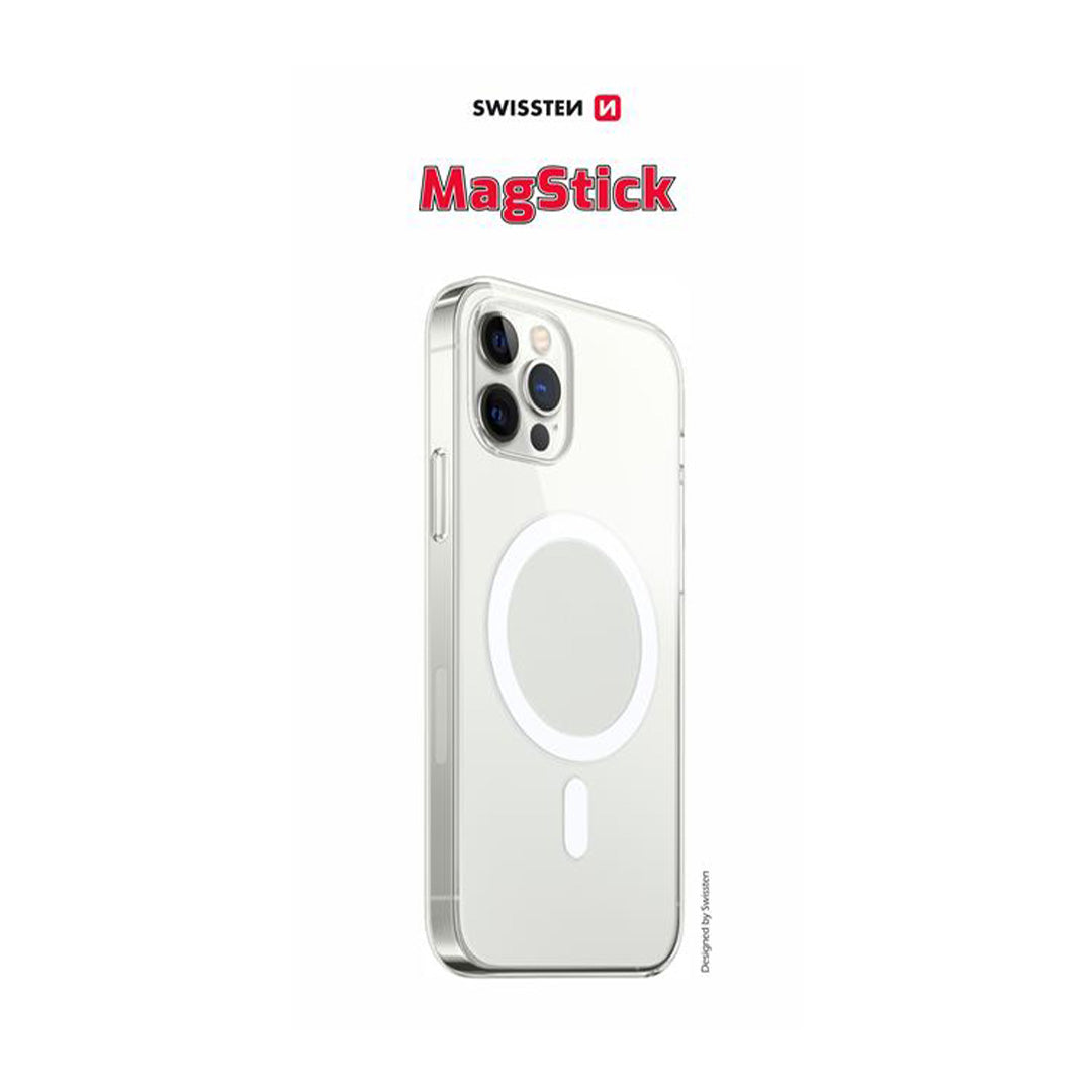 Swissten iPhone 14 Magstick Case | Transparent