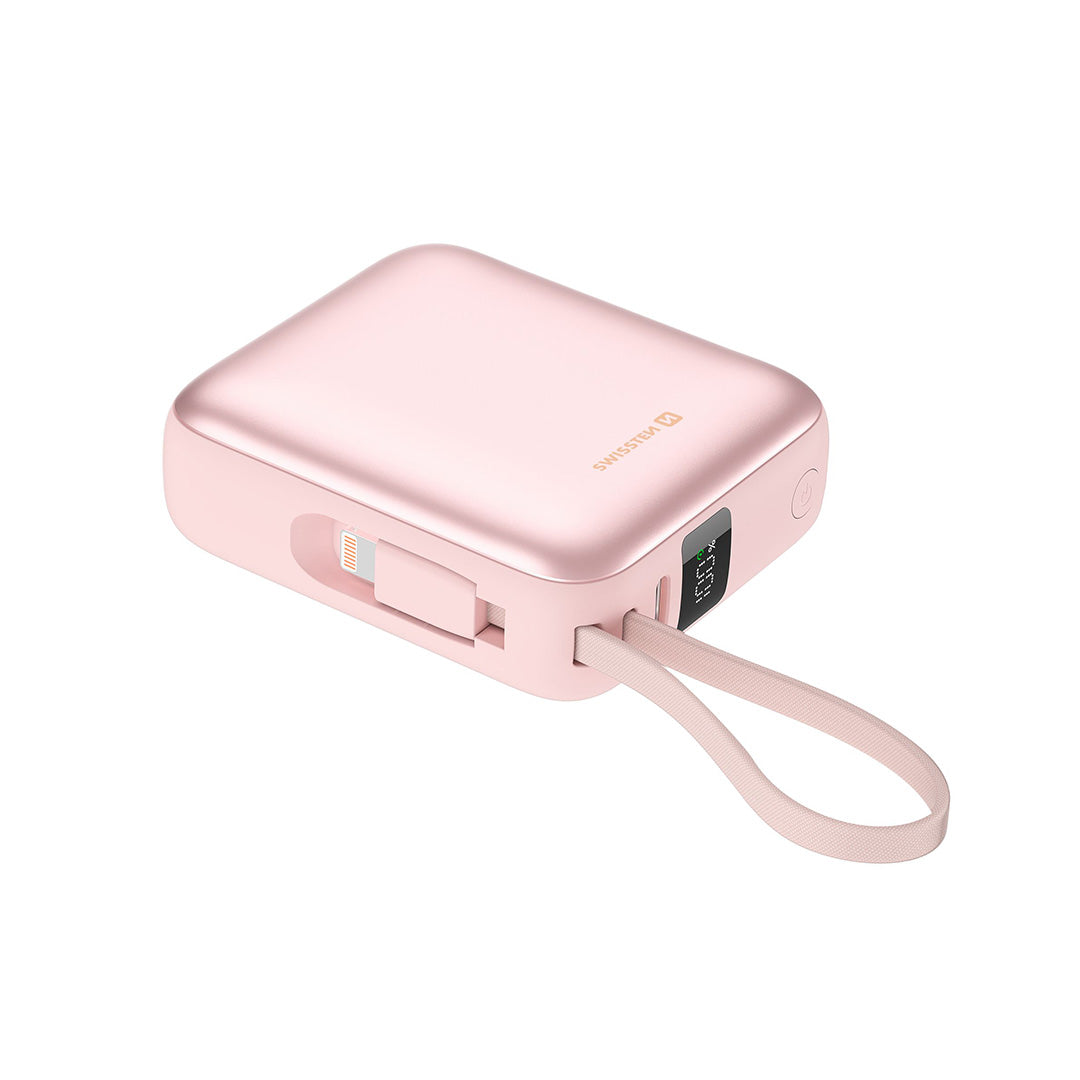 Swissten 35W Powerbank 10,000mAh | Pink