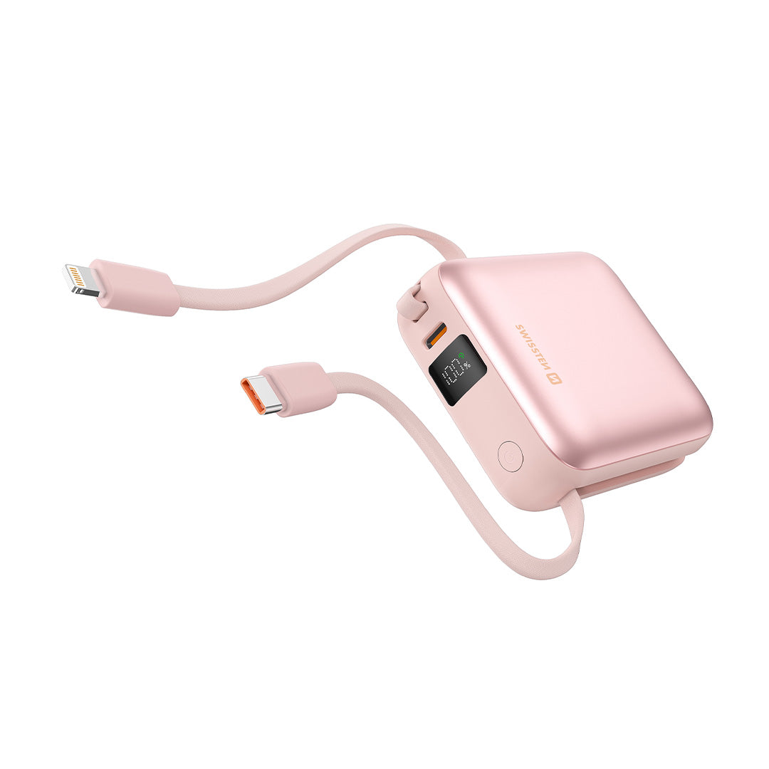 Swissten 35W Powerbank 10,000mAh | Pink