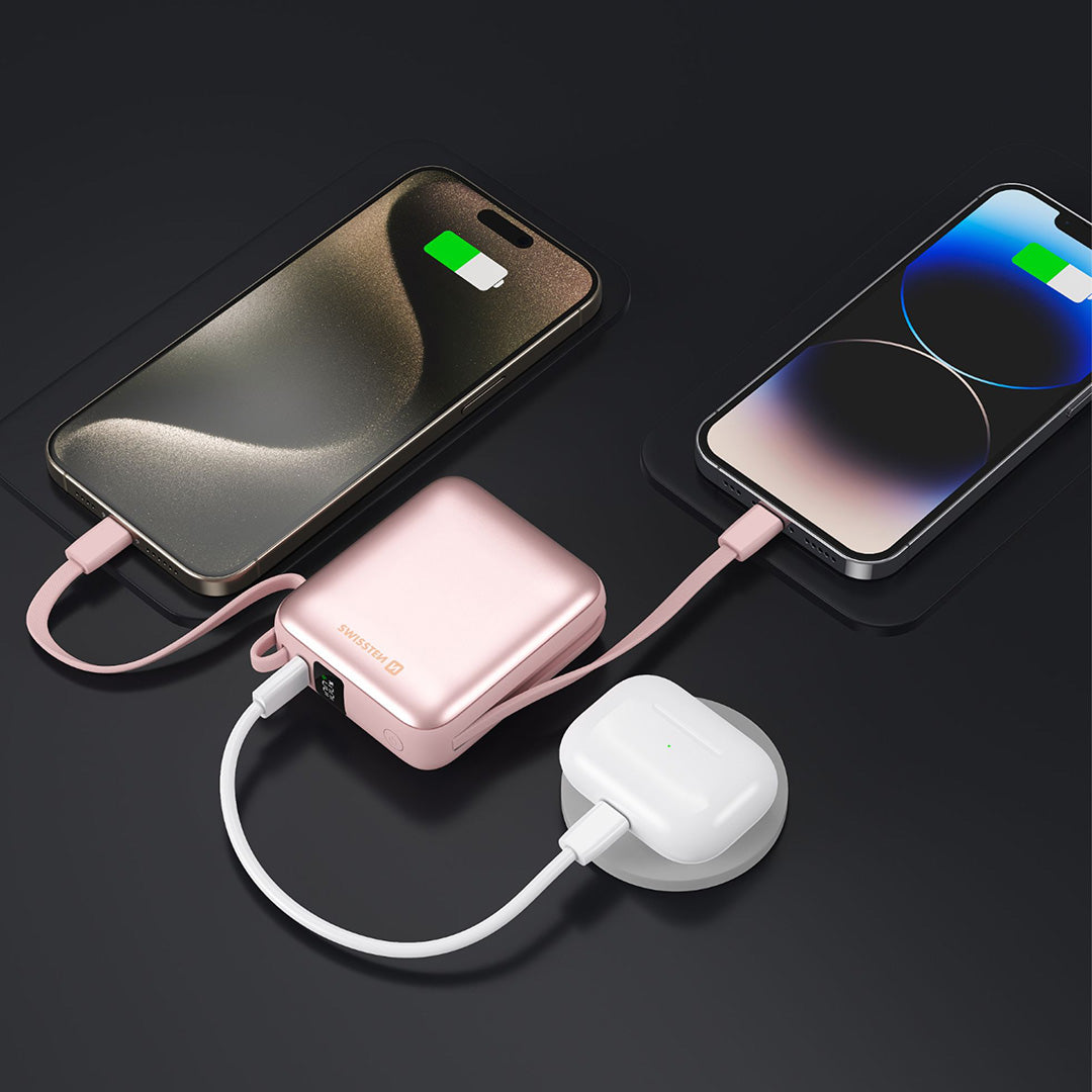Swissten 35W Powerbank 10,000mAh | Pink