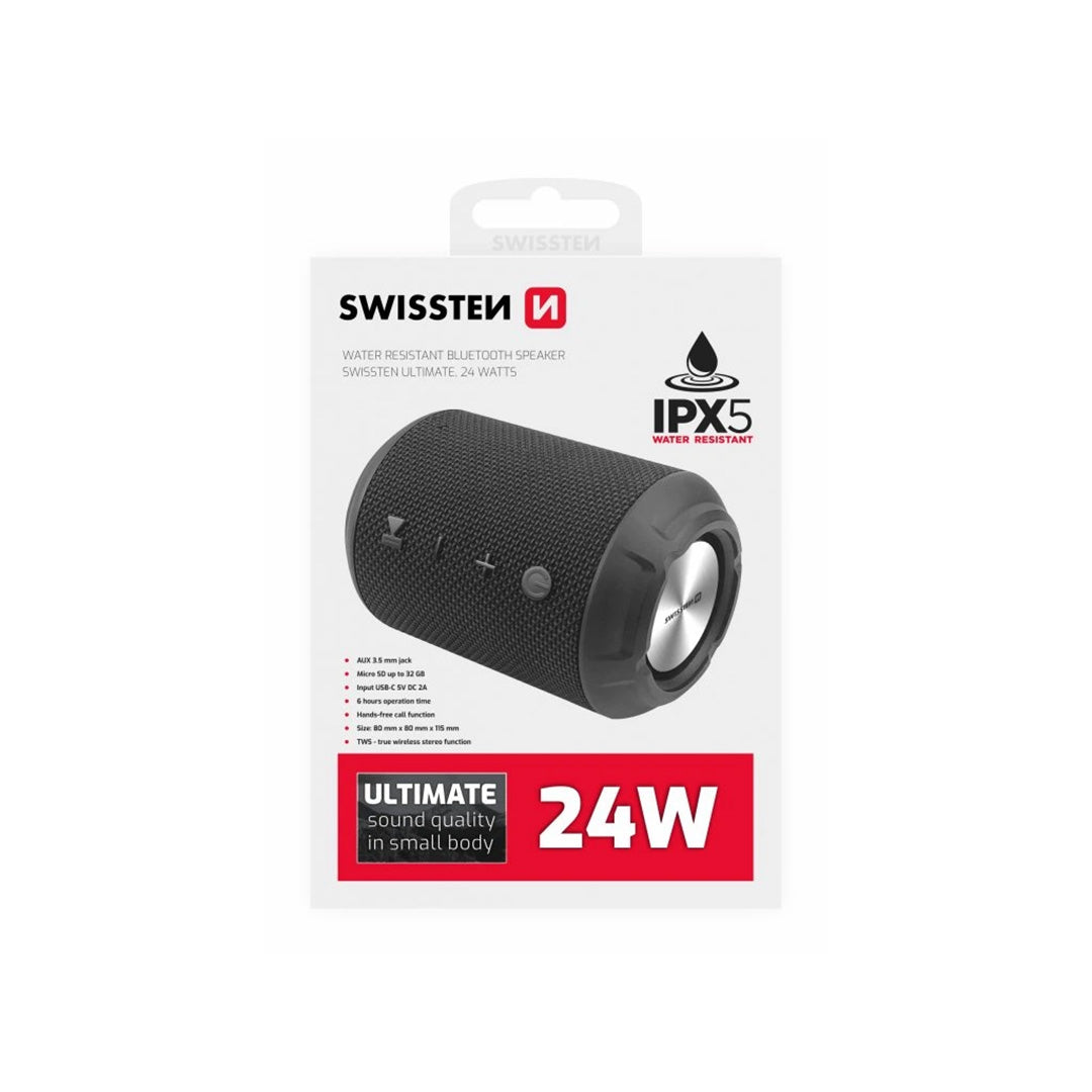 Swissten Ultimate Bluetooth Speaker | Black